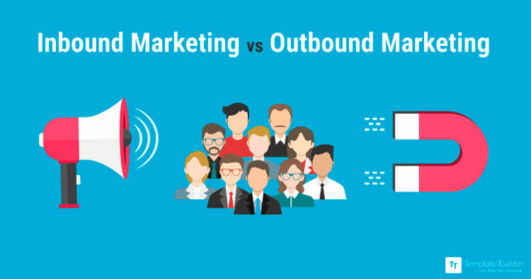 Inbound Marketing x Outbound Marketing - Imagem Agência Lookn Feel