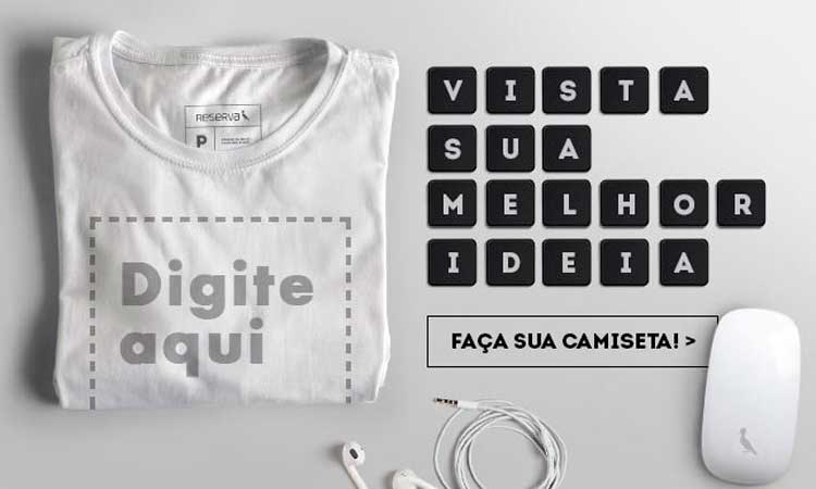 Fazer camiseta personalizada