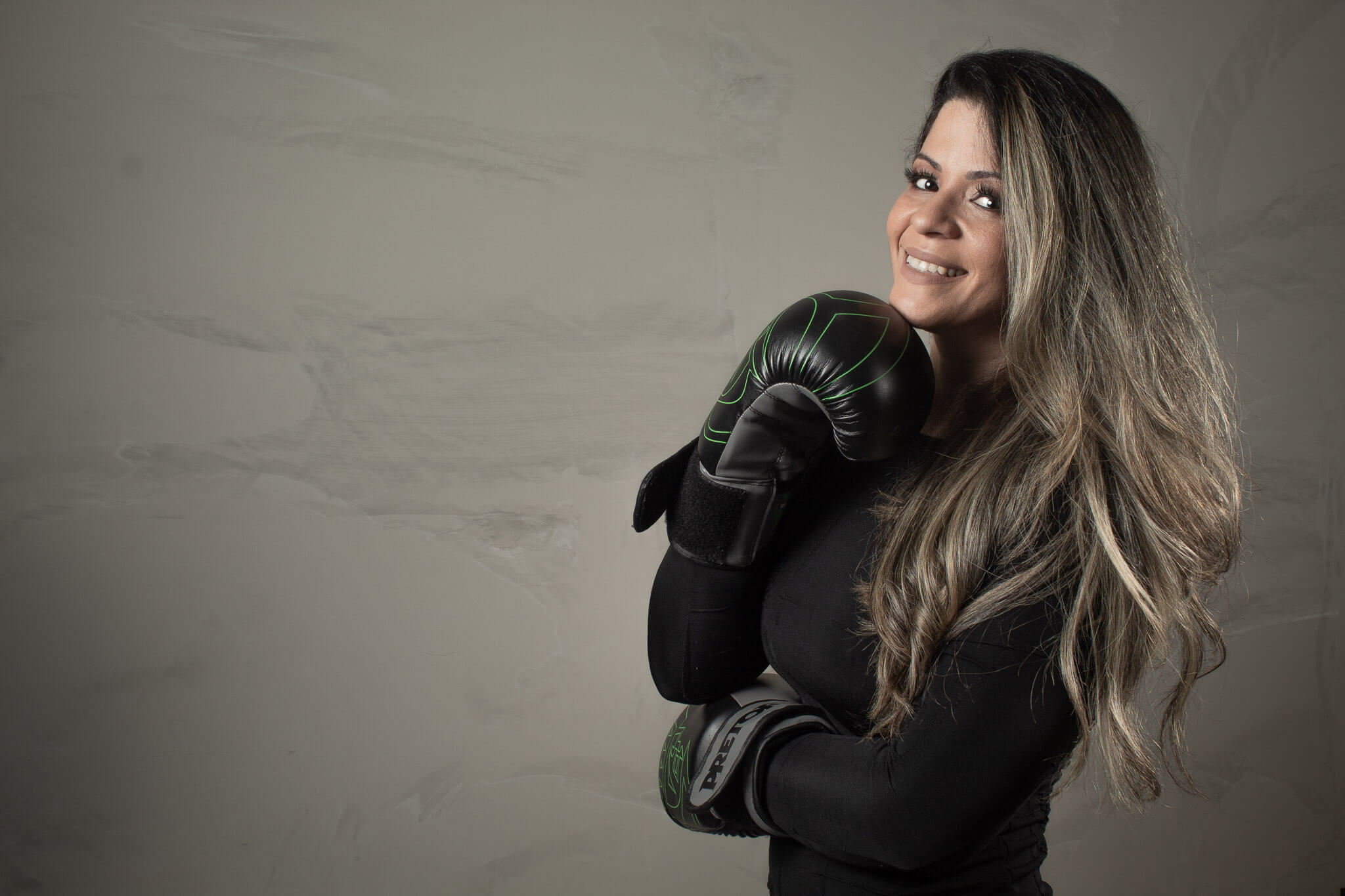 Retrato Corporativo Foto Profissional Esporte Boxeadora Gisele